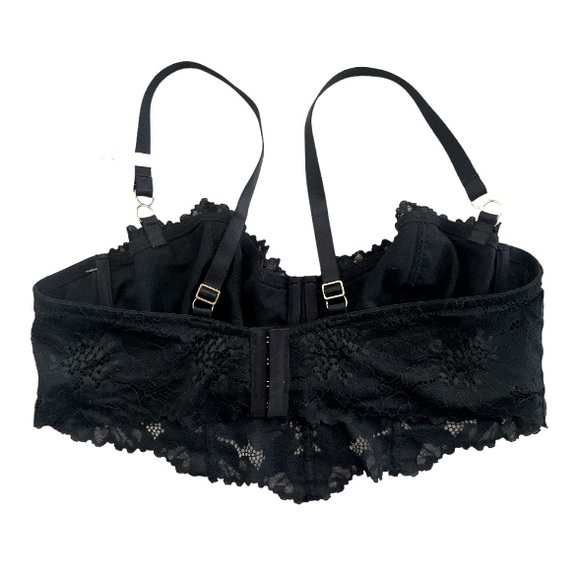 AERIE➕NEW Real Power Midnight Lace Bra - Picture 6 of 10